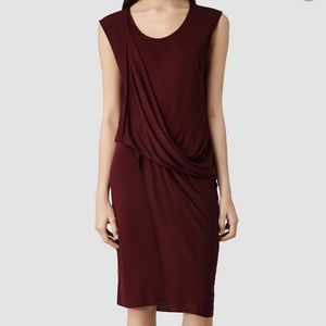 All saints jersey dress